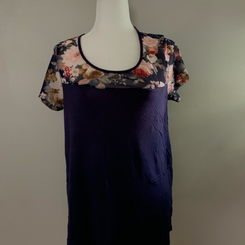 Womens floral blouse